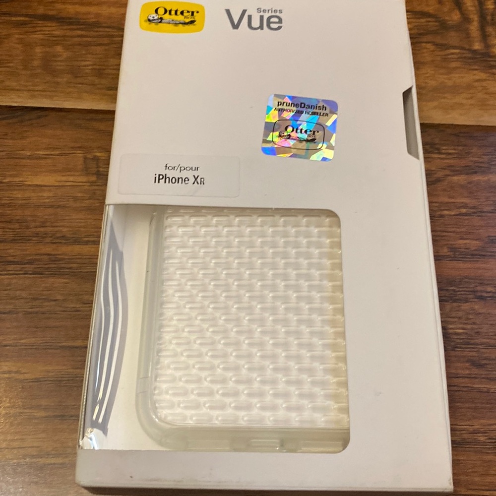 OtterBox Vue Clear Woven Texture Case for iPhone XR - Transparent